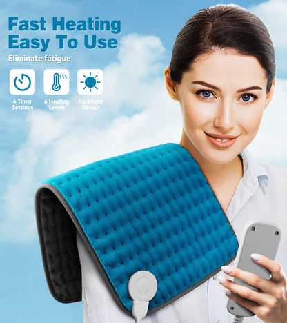 Heating Pad for Back and Neck Pain Relief