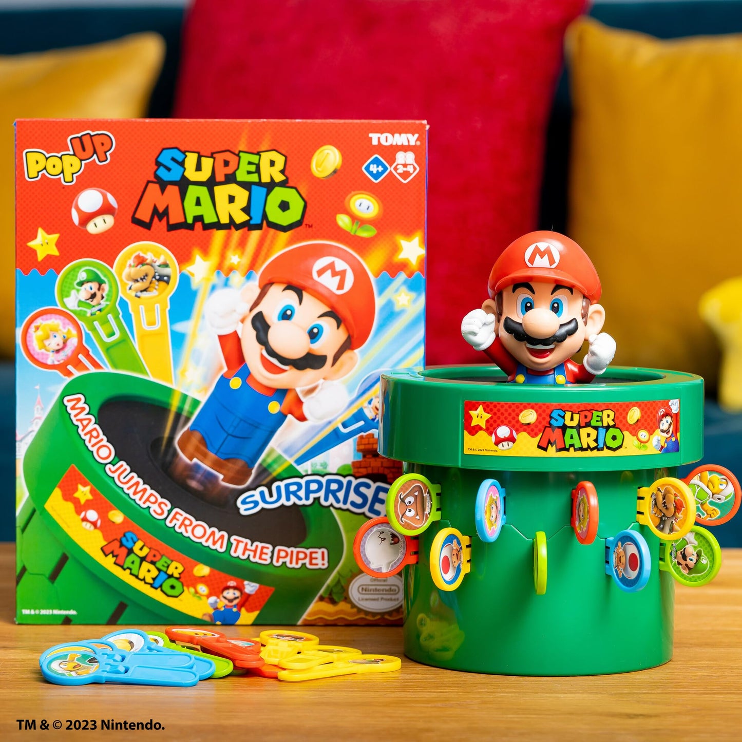 TOMY Super Mario Pop Up Kids Game