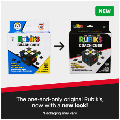 Rubik's Cube Coach with Stickers & Videos