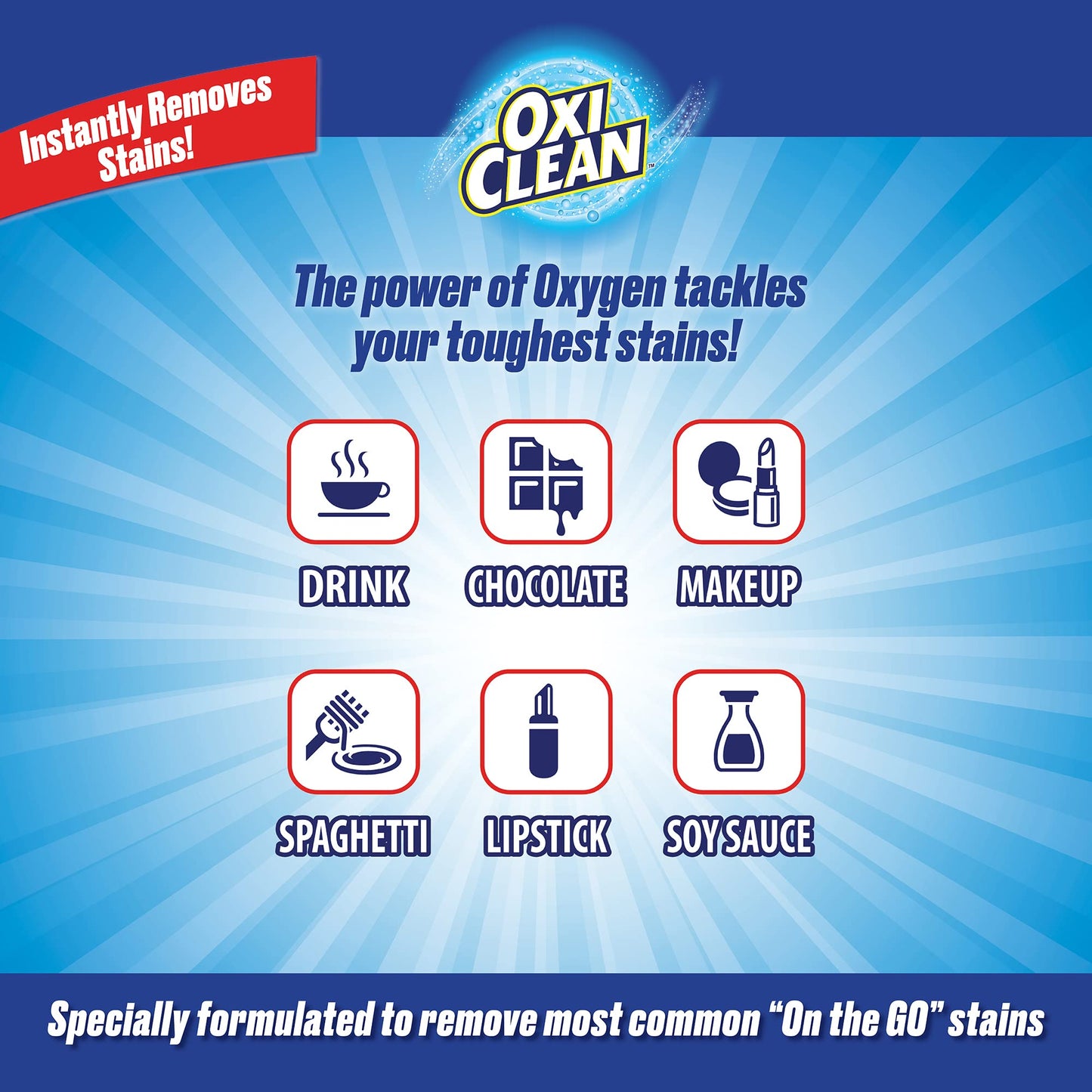 OxiClean Instant Stain Remover Pen, Pack of 3