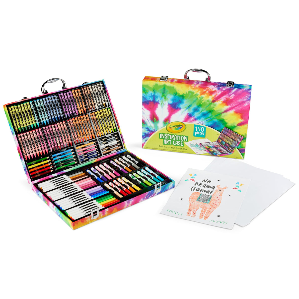 140 Count Crayola Kids Art Case Set