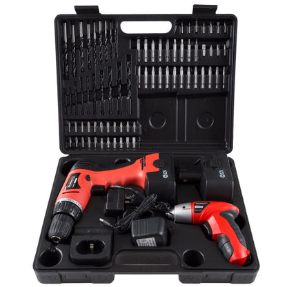 Stalwart 74-Piece Cordless Drill and Screwdriver Set