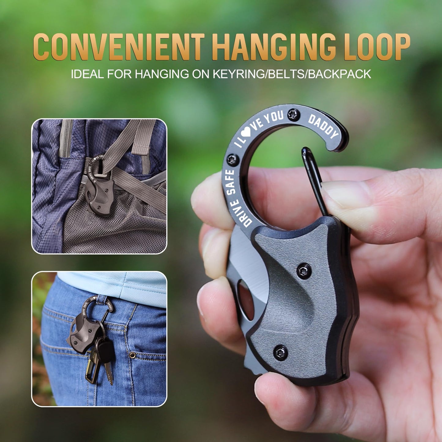 EDC Box Cutter Tool for Dad Gifts