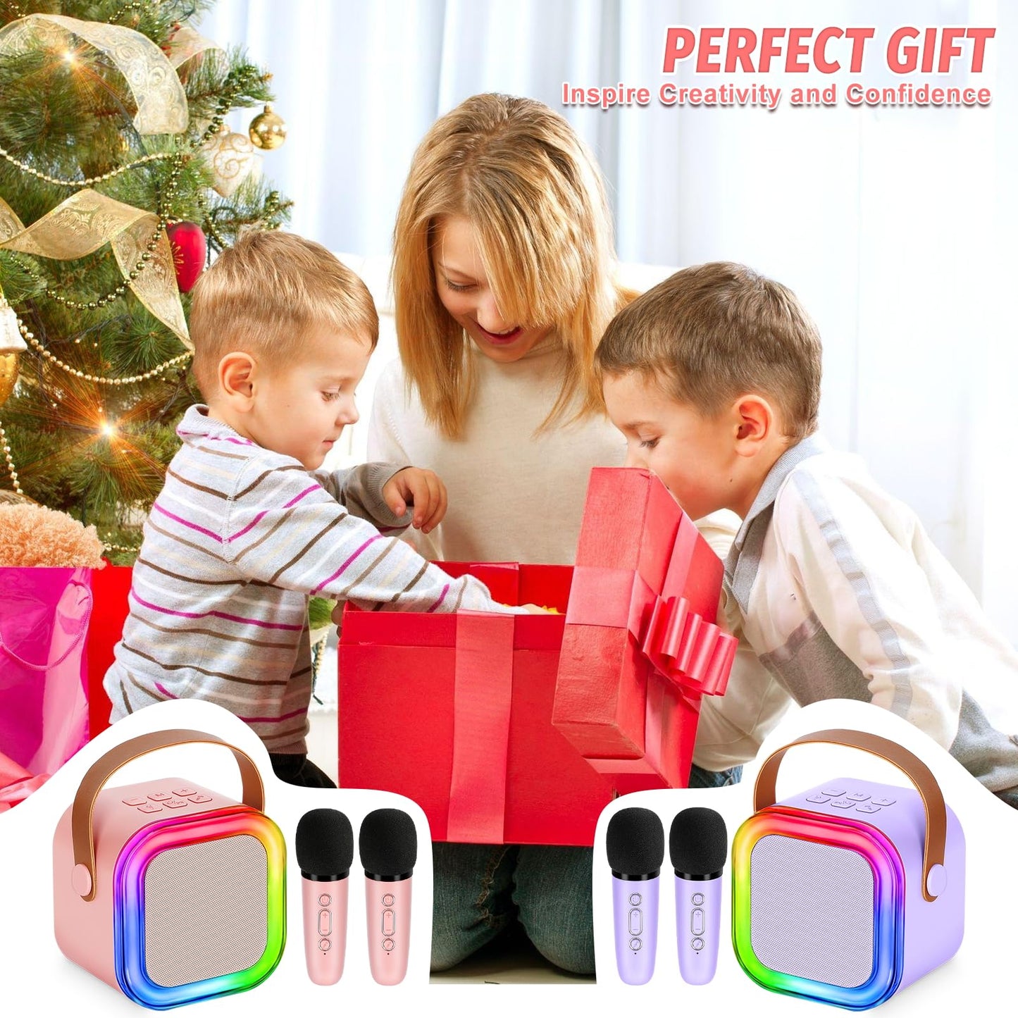 Karaoke Microphone for Kids - 2 Pack
