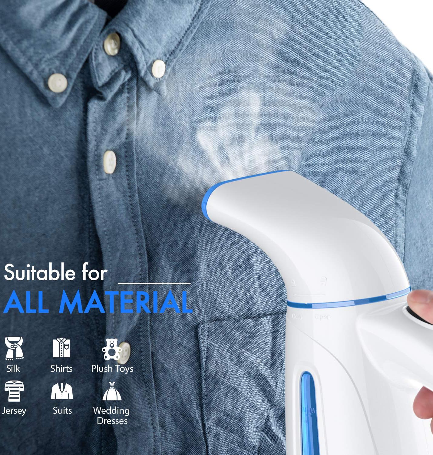OGHom Handheld Clothes Steamer 700W Portable
