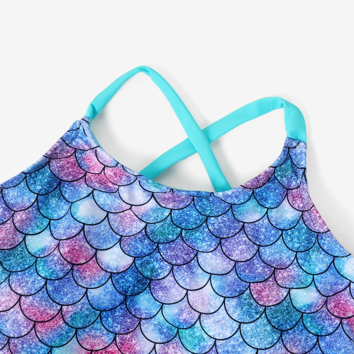 PATPAT Girls 2-Piece Tankini Swimsuit Set