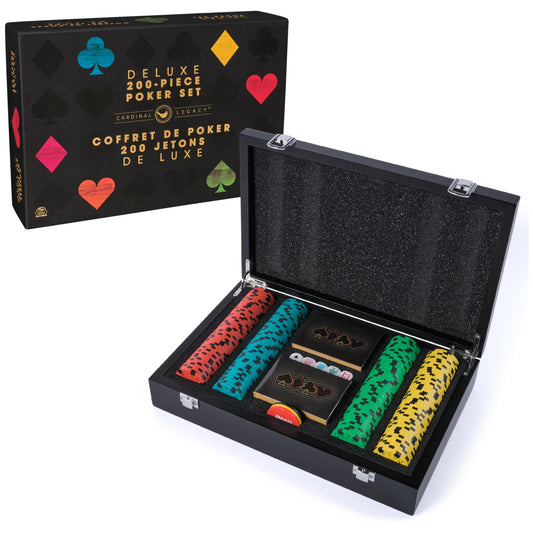 200-Piece Poker Set by Spin Master Games