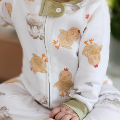 Burt's Bees Baby Organic Cotton Footed Pajamas