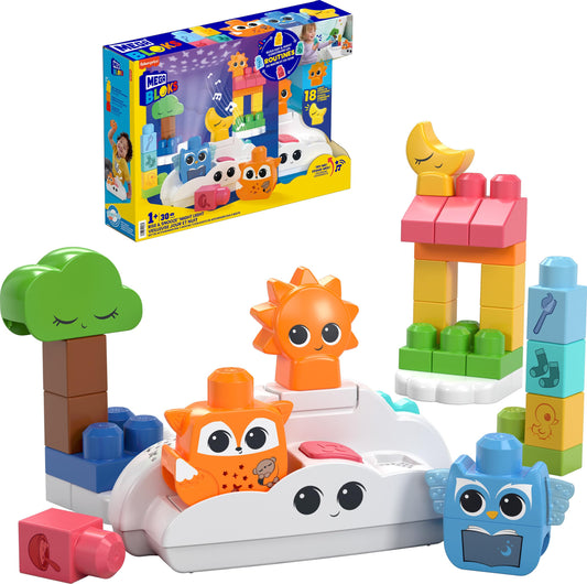 Mega Bloks Toddler Building Blocks Night Light Toy