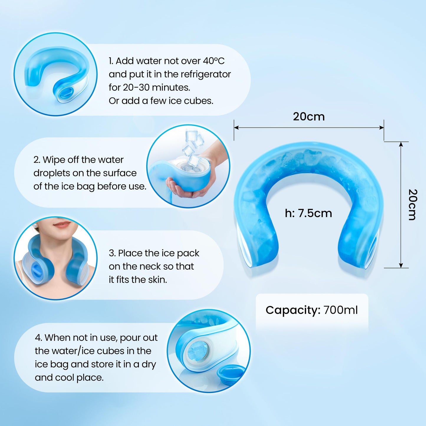 U-Flex Neck Coolers for Outdoor Cooling Relief