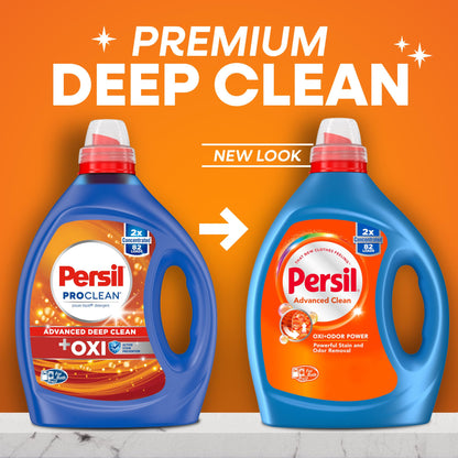 Persil Oxi+Odor Liquid Laundry Detergent, 82 Loads