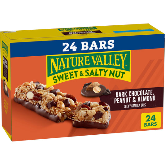 Nature Valley Granola Bars, Dark Chocolate Almond, 24 Count