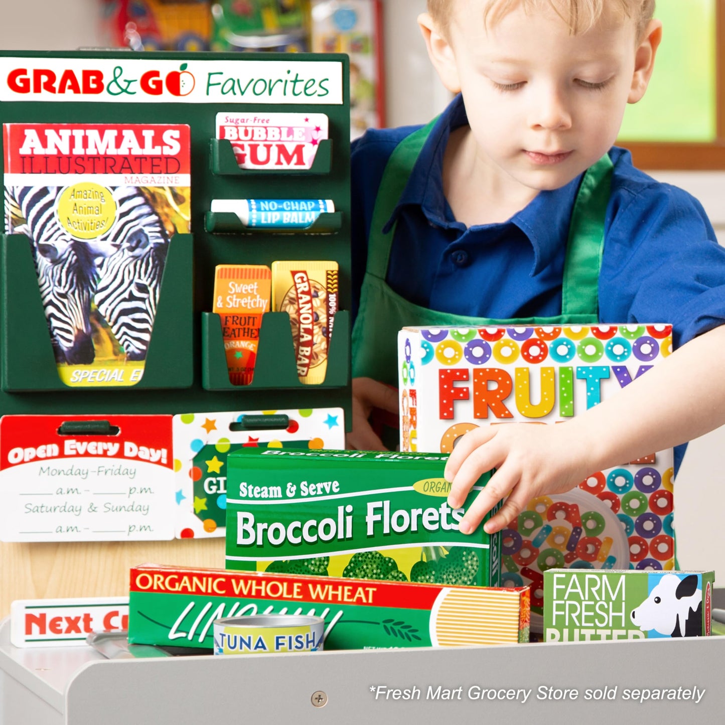 Melissa & Doug Grocery Store Play Food Set