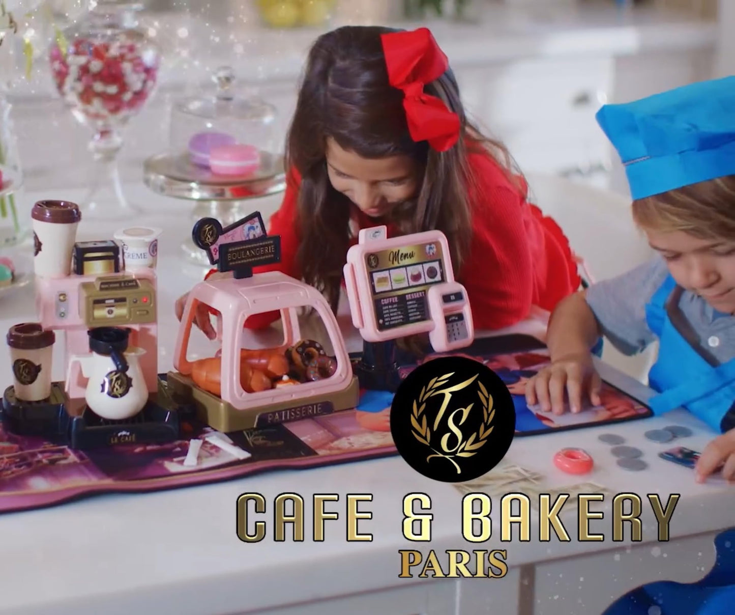 Miraculous Ladybug Cafe Play Set with Cash Register