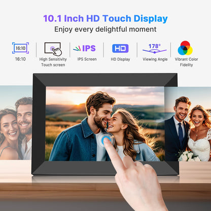MaxAngel 10.1" WiFi Digital Photo Frame