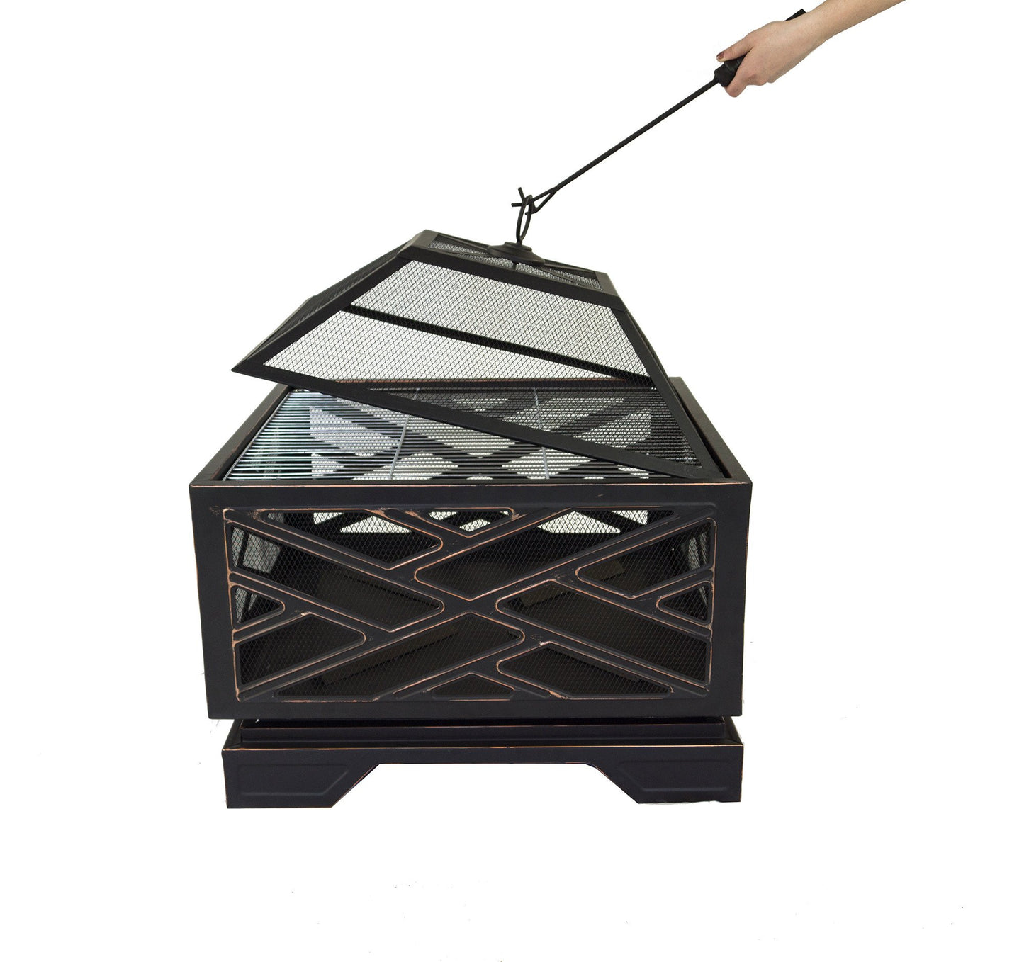 Pleasant Hearth 26-Inch Deep Wood Fire Pit