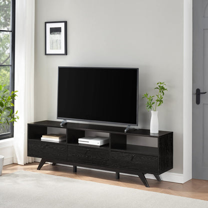 Walker Edison Mid Century TV Stand for 85" TVs