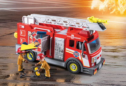 Playmobil Fire Truck with Accessories and 2 Figures