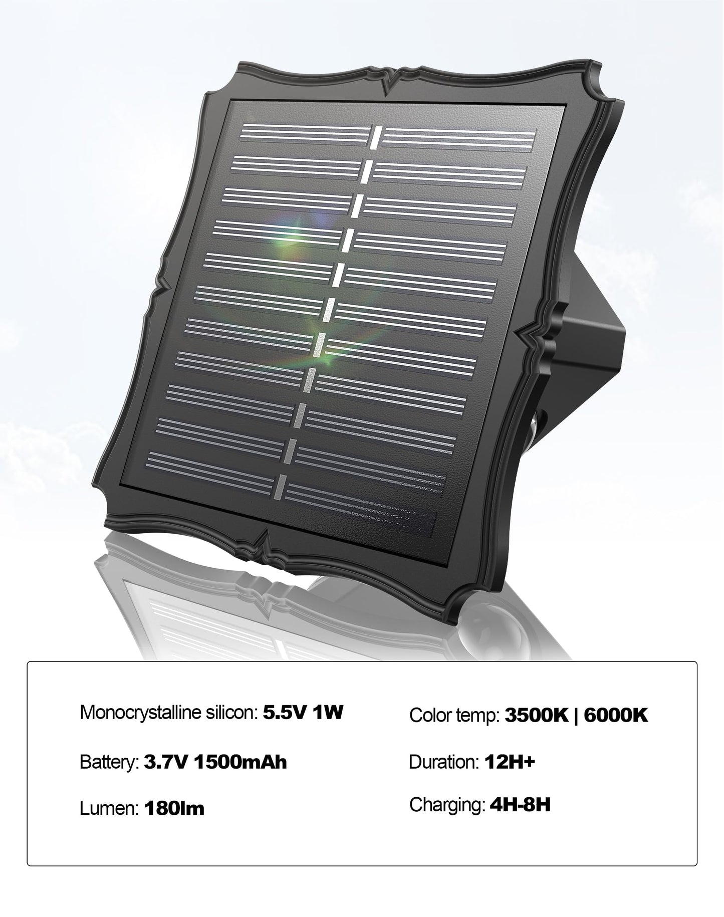 4 Pack Solar Wall Lights Outdoor IP65