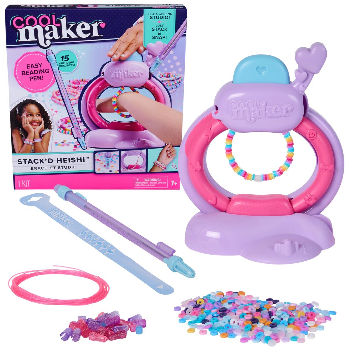 Cool Maker Heishi Bracelet Making Kit with Beads
