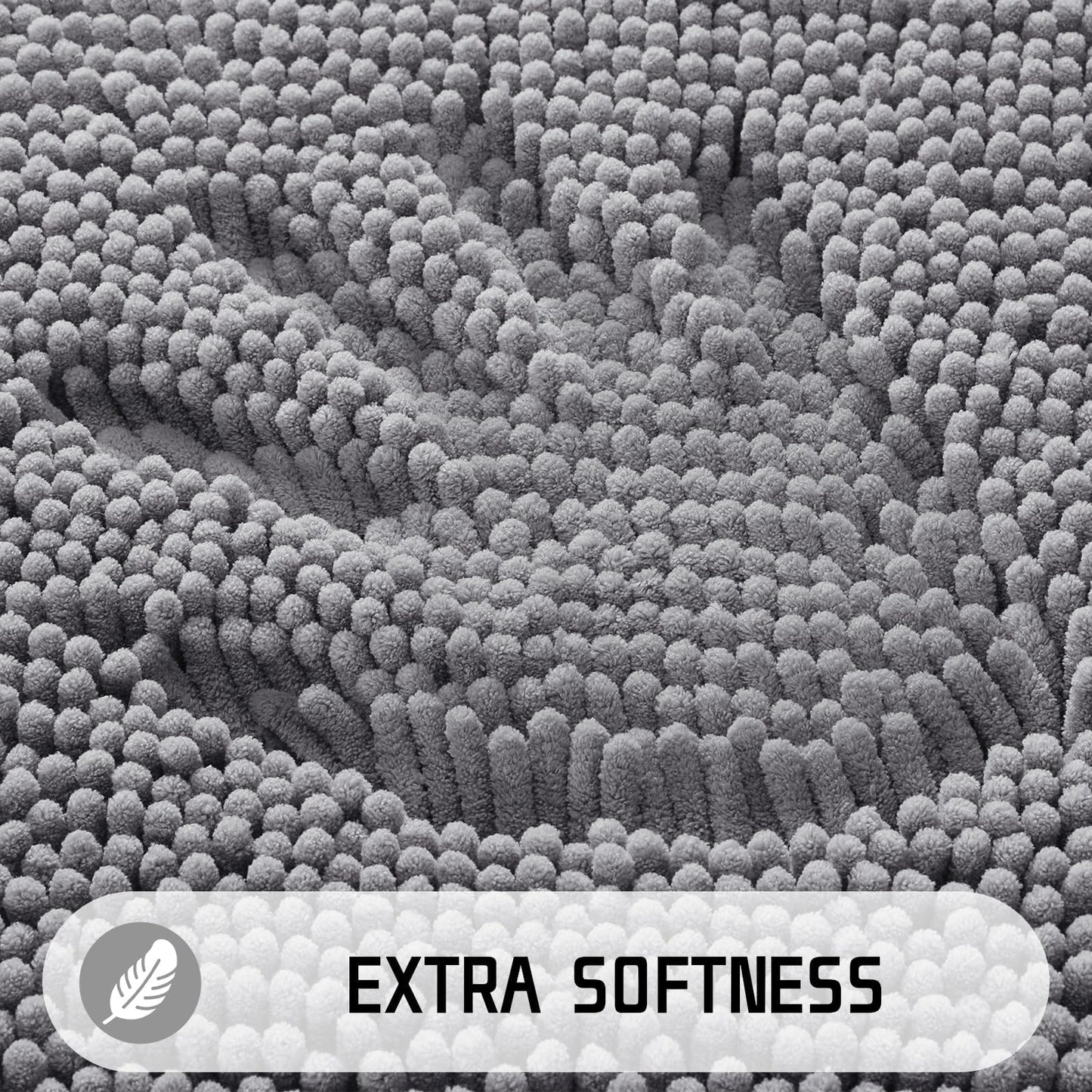 Yimobra Luxury Soft Bath Rugs - Non-Slip