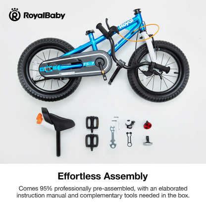 RoyalBaby 14 Inch Kids Bike with Dual Handbrakes