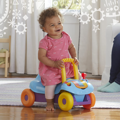 Playskool Step Start Walk 'n Ride Active 2-in-1 Ride-On and Walker Toy for Toddlers and Babies 9 Months and Up (Amazon Exclusive)