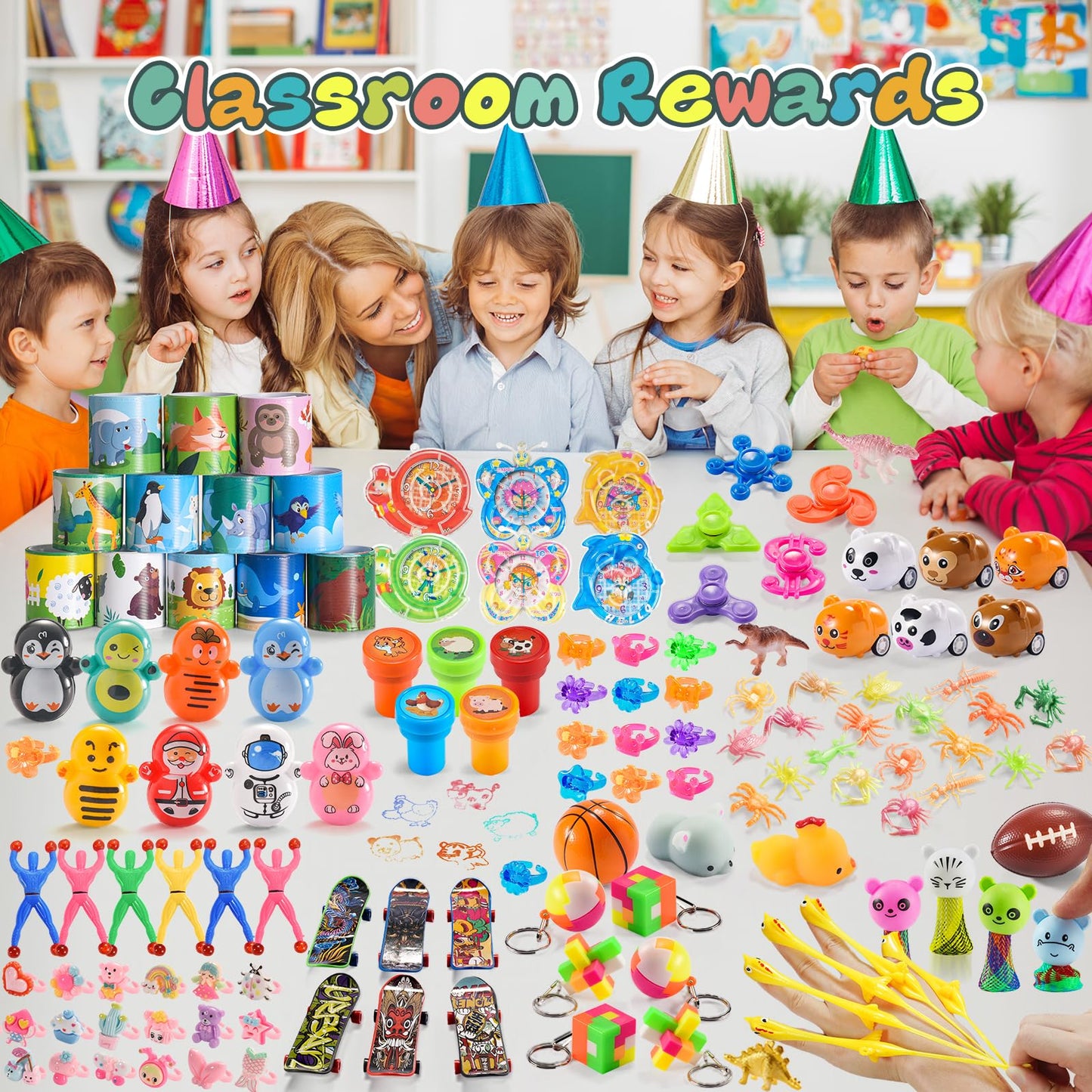 Party Favor Goodie Bags for Kids - Bulk Set