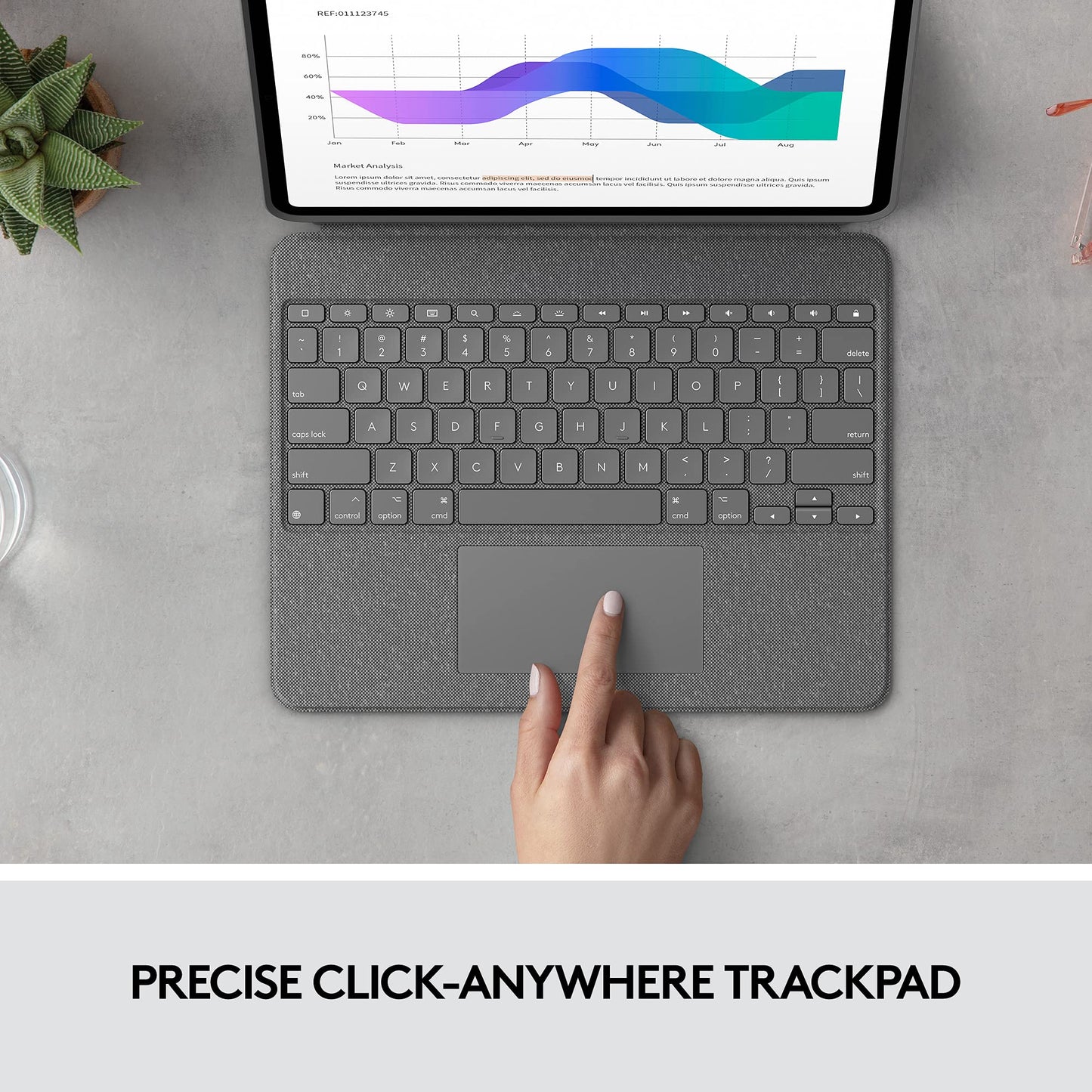 Logitech iPad Pro Keyboard Case with Trackpad
