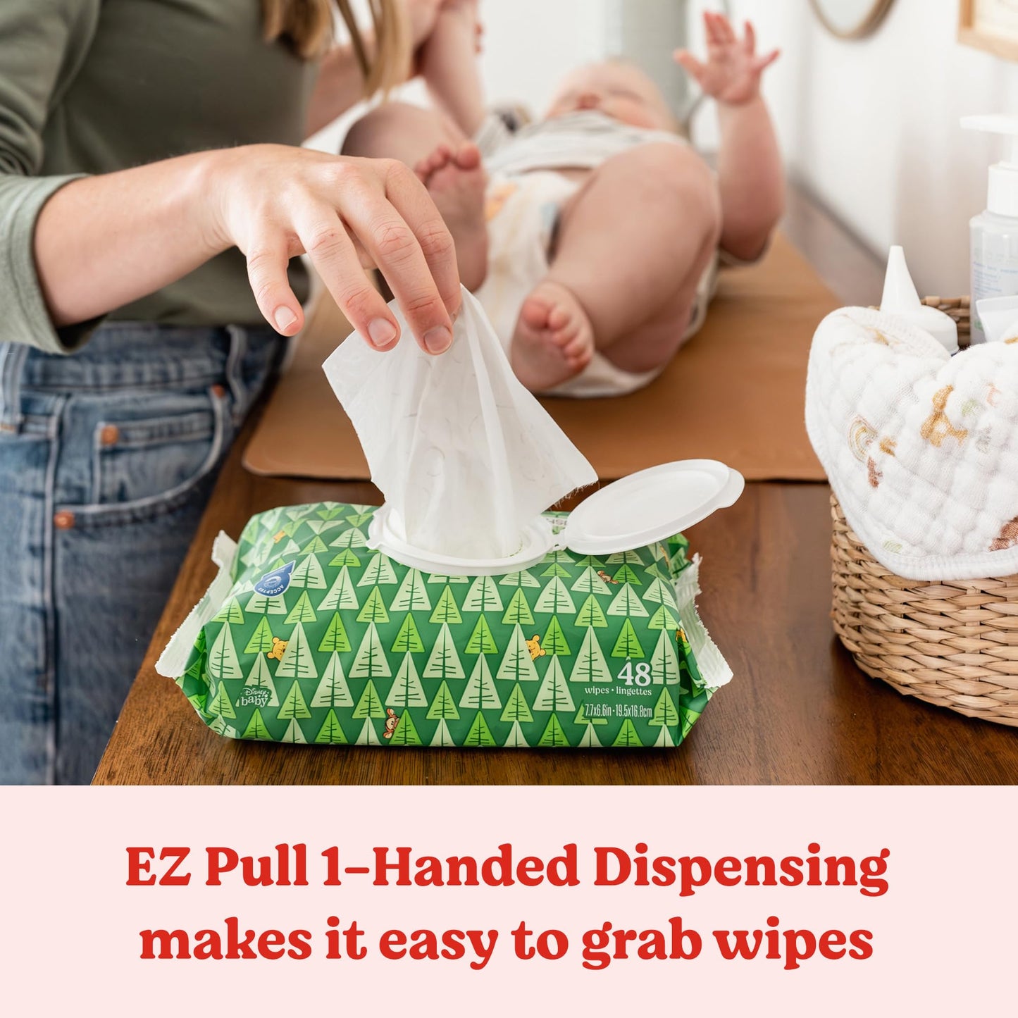 24 Pack HUGGIES Natural Care Baby Wipes