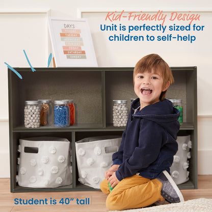 5-Compartment Storage Cabinet by ECR4Kids