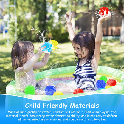 Reusable Water Balloons for Kids - 100 Pack