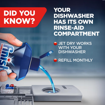 Finish Jet-Dry Rinse Aid for Spotless Dishes