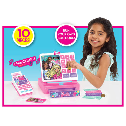 Barbie Cash Register Playset with Sounds and Money