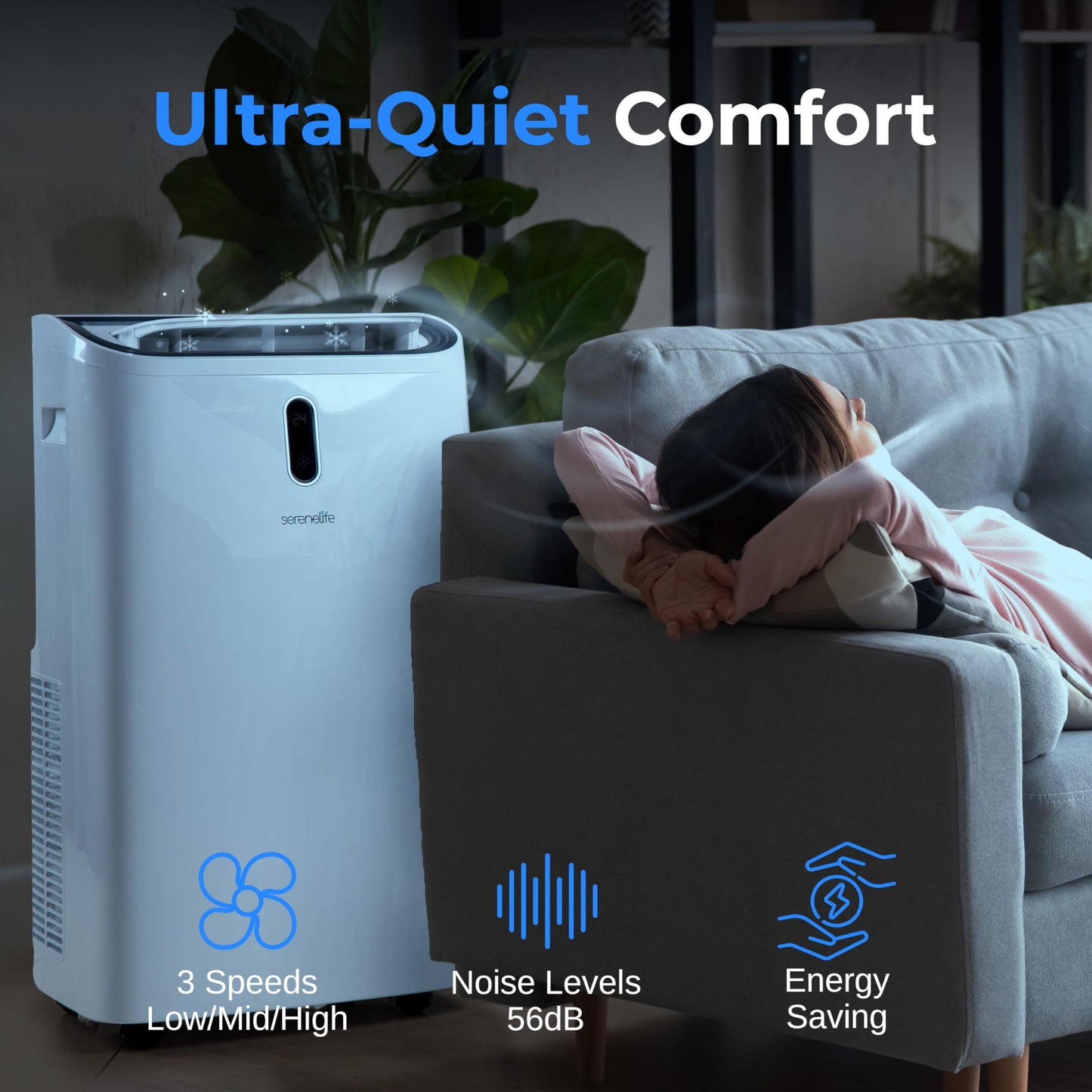 UPDATE: Coupon Is Gone!                12000 BTU SereneLife Portable Air Conditioner Unit
