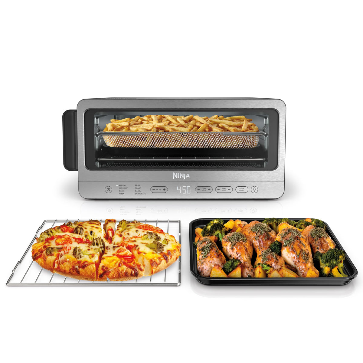 Ninja Flip Toaster Oven Air Fryer, Large Capacity
