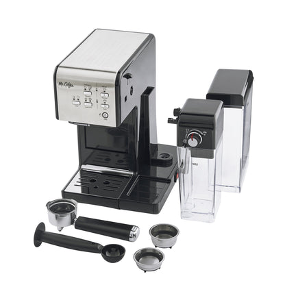 Mr. Coffee Programmable Espresso Machine with Frother