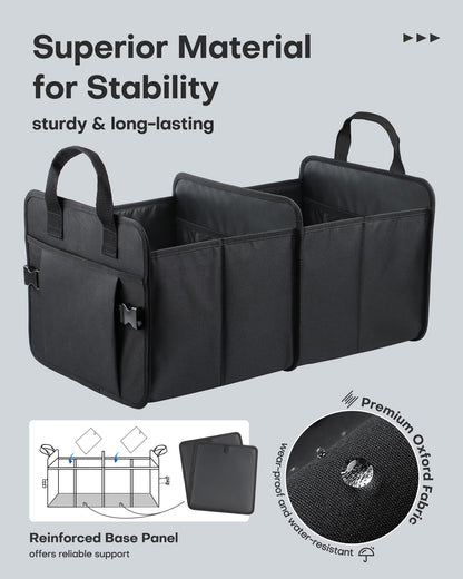 HOTOR Water-Resistant Car Trunk Organizer