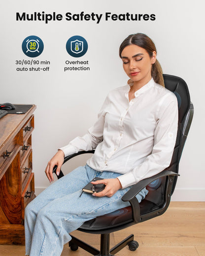 COMFIER Heated Massage Seat Cushion with 8 Nodes