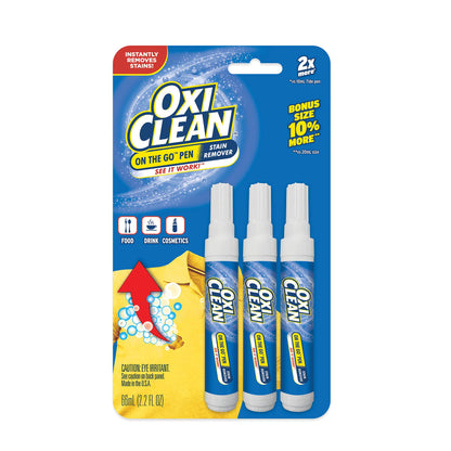 OxiClean Instant Stain Remover Pen, Pack of 3