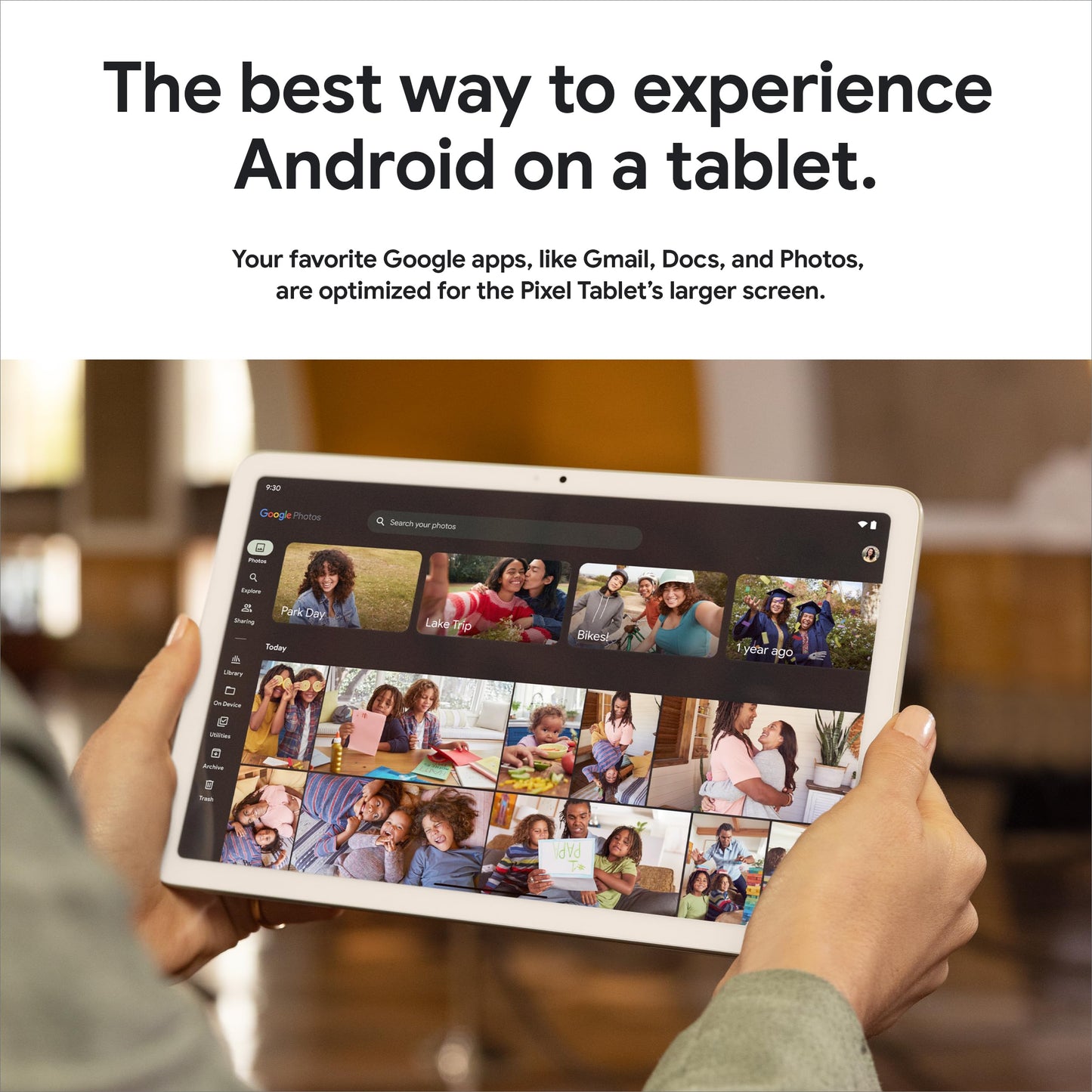 Google Pixel Tablet 11" Android, 128GB, 8GB RAM