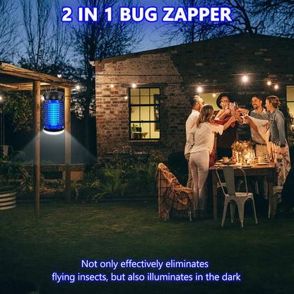 Outdoor Mosquito Zapper with LED Light