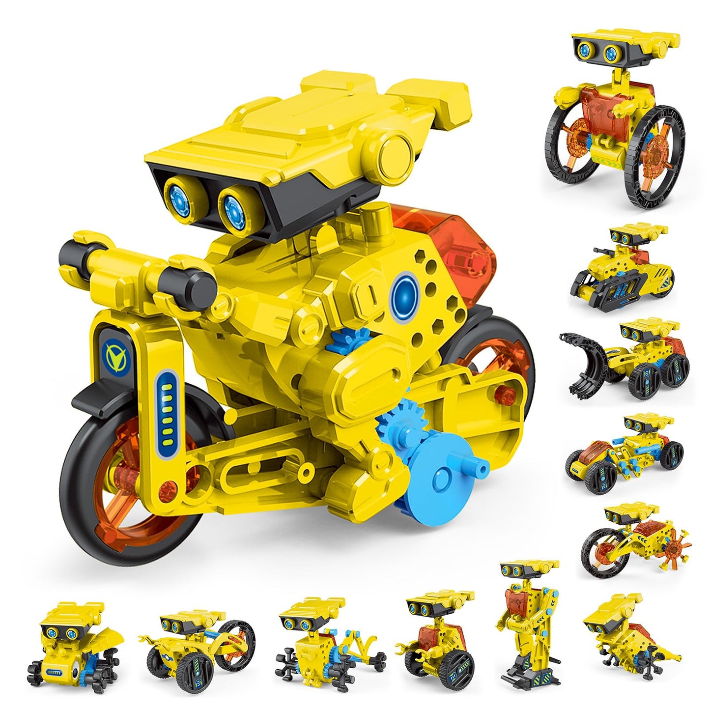 12-in-1 Robot Building Kit for Kids