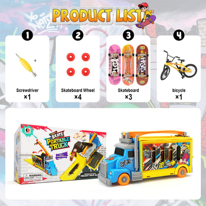 Hestiasko Transforming Truck Toy for Kids