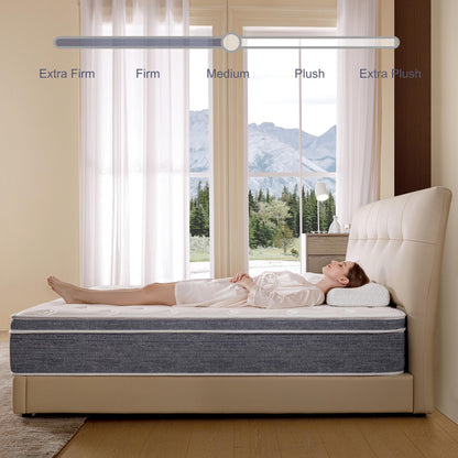 Acochey 8 Inch Hybrid Gel Memory Foam Mattress