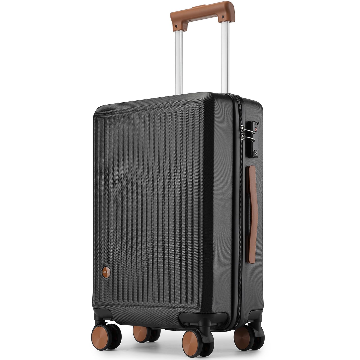 Hulsin 20-Inch Carry-On Luggage with Spinner Wheels