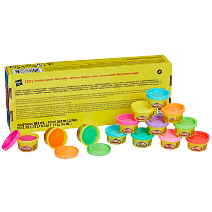 Play-Doh Bulk 42-Pack Cans for Kids Crafts