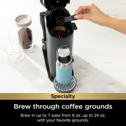 Ninja Single-Serve Coffee Maker with Milk Frother