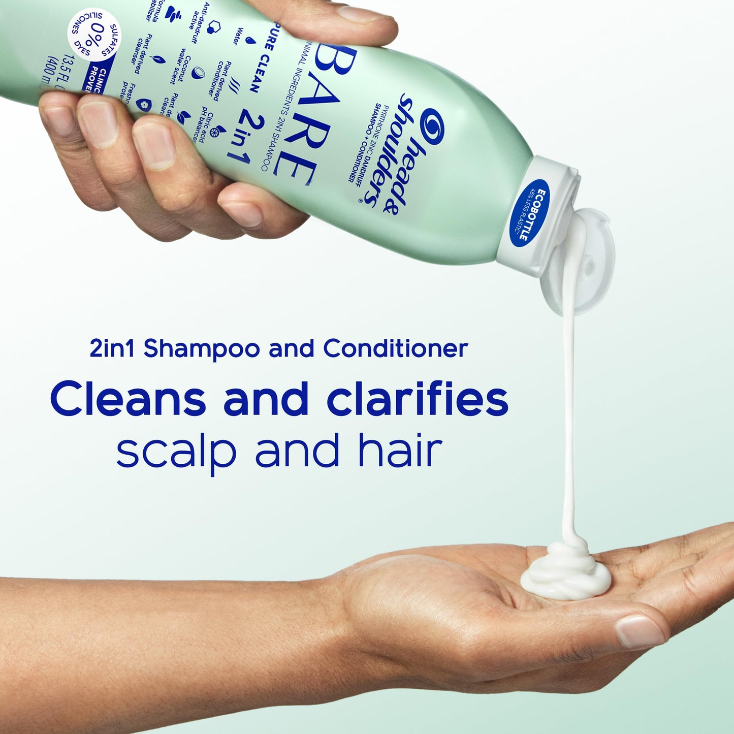 2 Pack Head & Shoulders Dandruff Shampoo & Conditioner