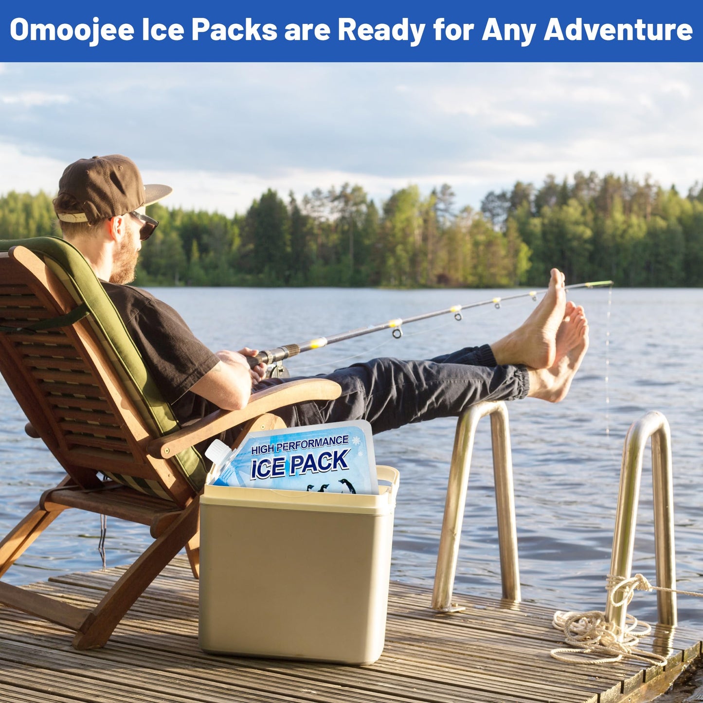 Reusable Ice Packs for Coolers and Lunch Boxes